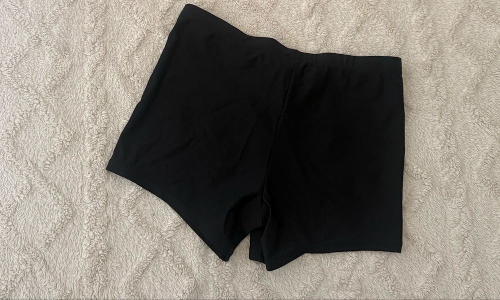 Spodenki kąpielowe męskie kąpielówki czarne S 4F