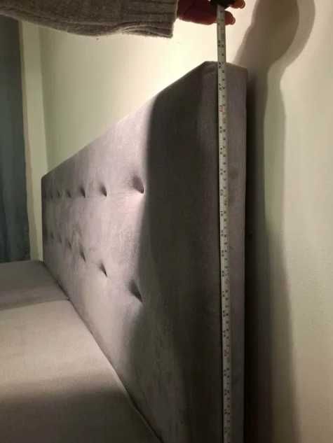 Łóżko kontynentalne tapicerowane 180 x 200 - pilne!