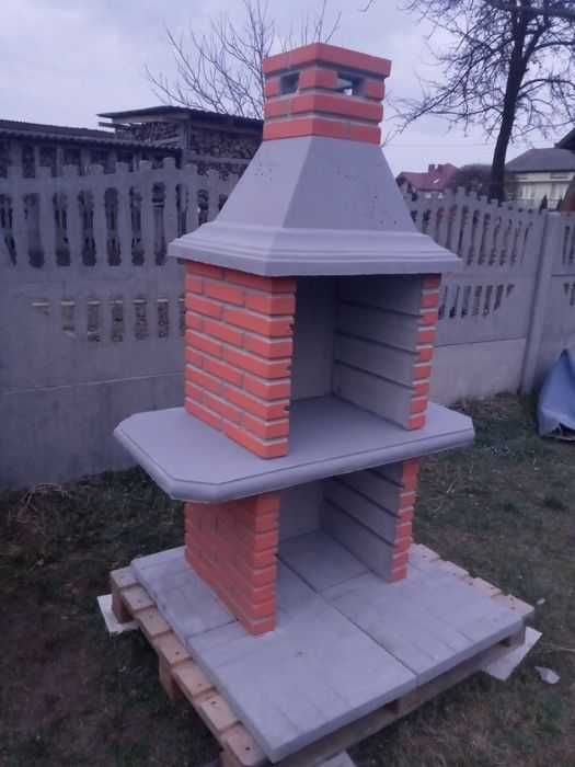 Grill Betonowy - wędzarnia