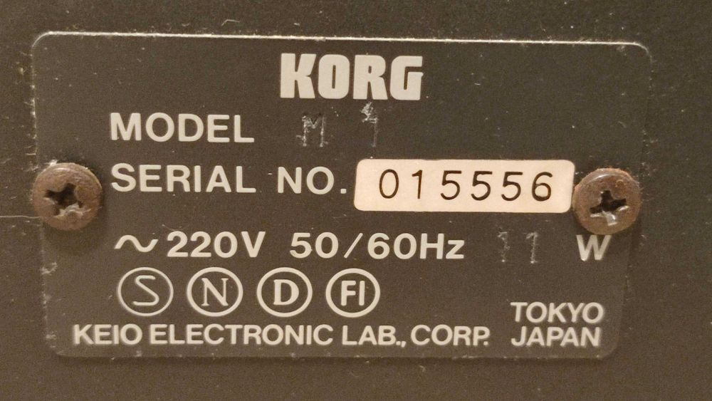 Korg M1 - Sintetizador