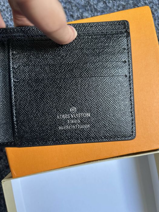 Czarny Portfel Louis Vuitton