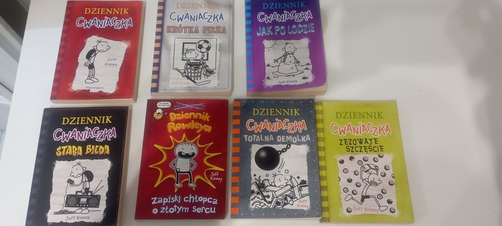 Dziennik cwaniaczka 7 książek