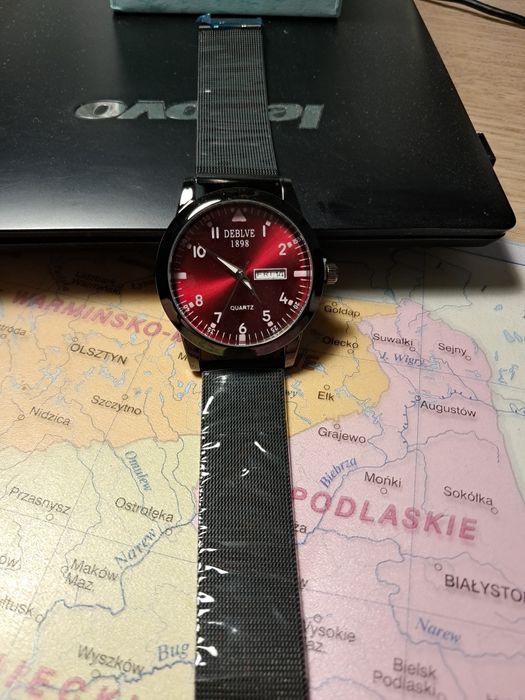 Zegarek deblve 755 czerwony