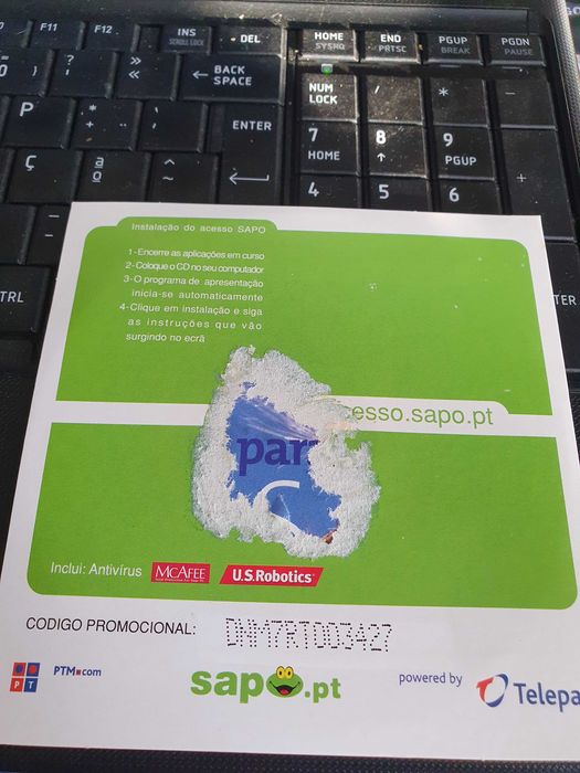 Sapo.pt acesso à internet