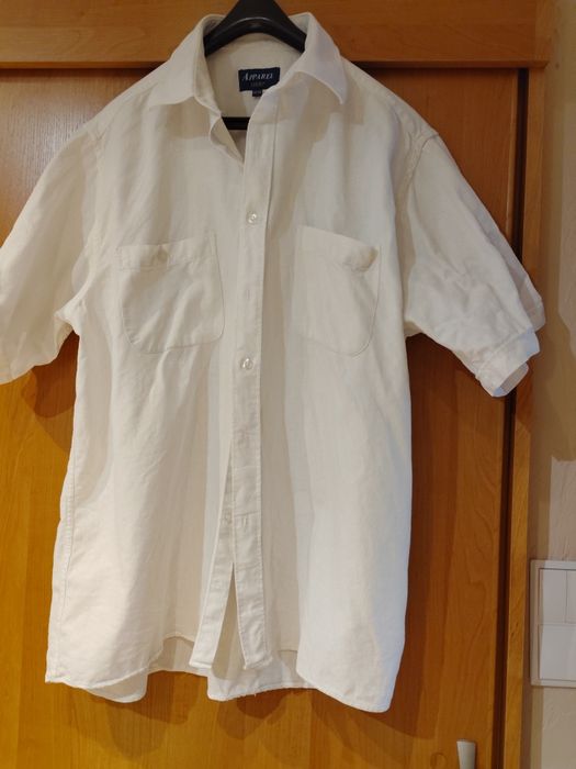 Biała koszula męska Apparel  rozm. 44/45