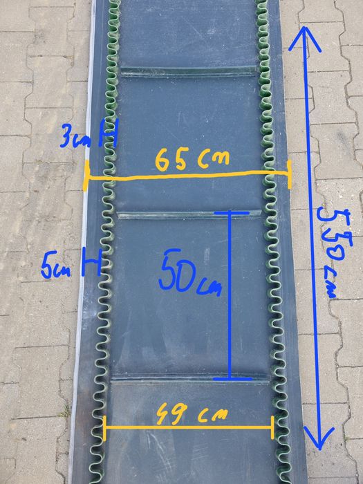 Taśmy przenośnikowe - 3 szt.