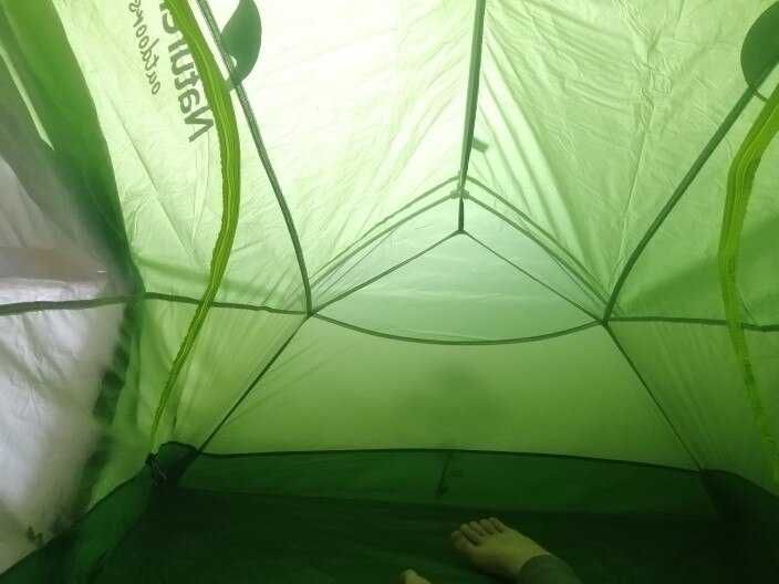 Двомісний туристичний намет Naturehike Star River 2 палатка 20D нейлон