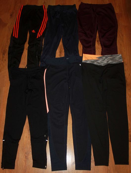 Лосины леггинсы спортивные женские crane adidas puma 36-38р.