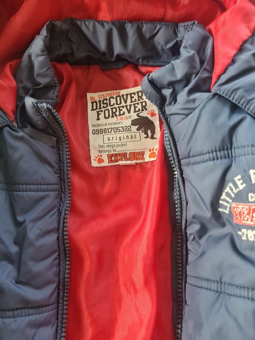 Kurtka jesienna dla chłopca 116