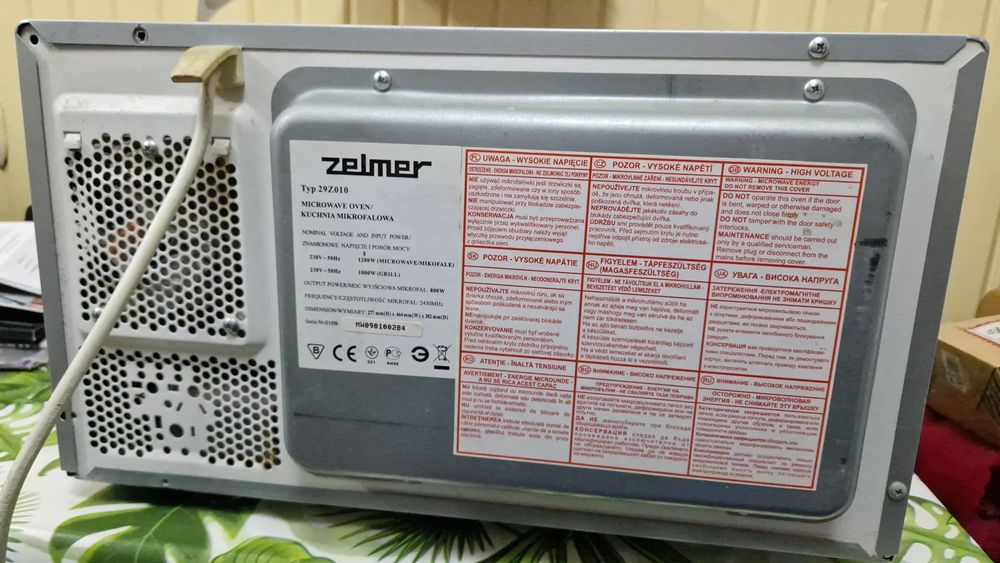 Kuchenka mikrofalowa Zelmer 29Z010 grill