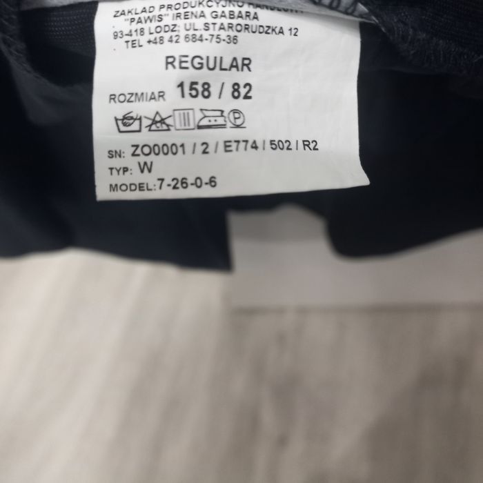 Garnitur Pawis rozm. 158/82