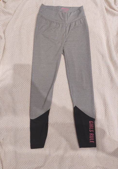 Legginsy sportowe 146cm 152cm 10 11 12 lat