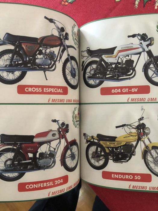 Livro Novo das motas de Portugal