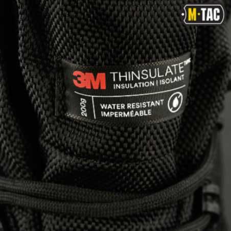 M-Tac черевики тактичні трекінгові зимові Thinsulate Black