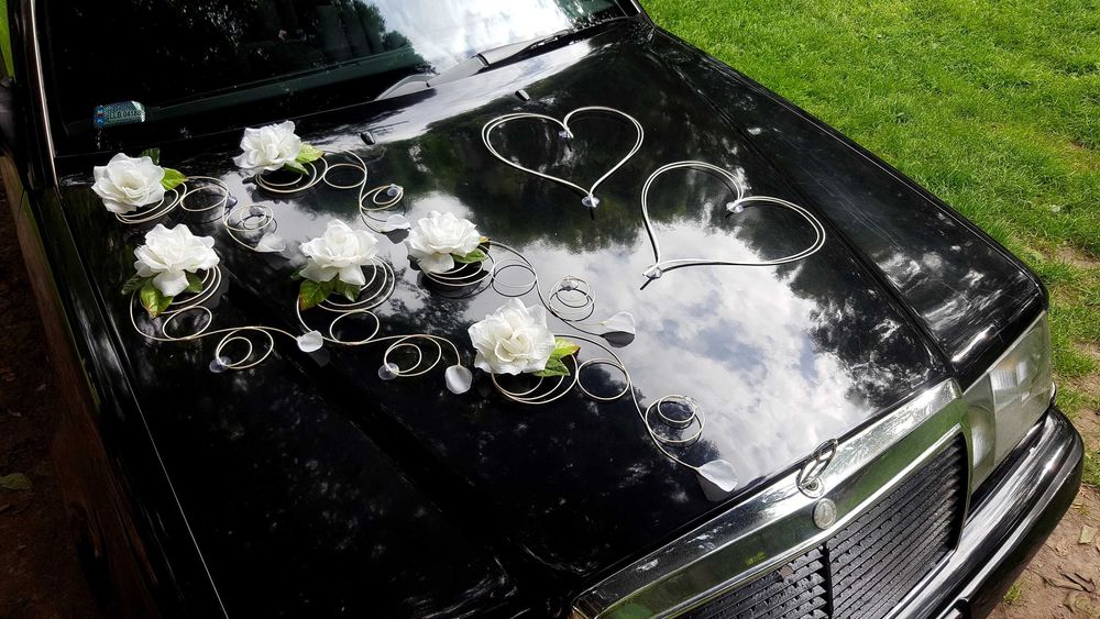 DEKORACJA Samochodu ślubnego KOLORY