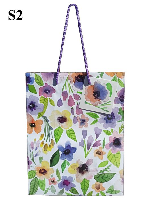 NOWA Torba torebka prezentowa mała S - RÓŻNE WZORY