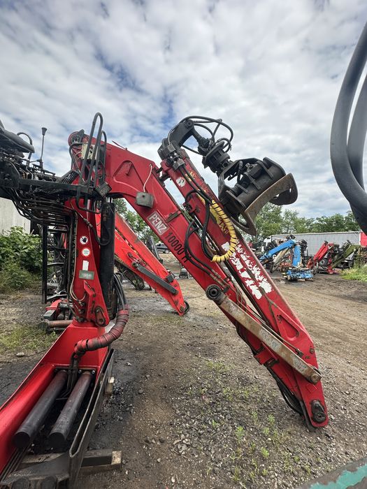 ЛЕгкий лісовий кран маніпулятор Penz 100z    2008 р epsilon loglift фіскарс грейфер