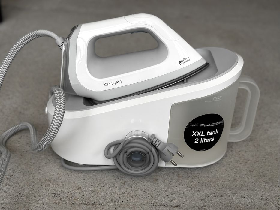 Żelazko Parowe BRAUN iCare CareStyle 3 IS3042WH stacja parowa JAK NOWE