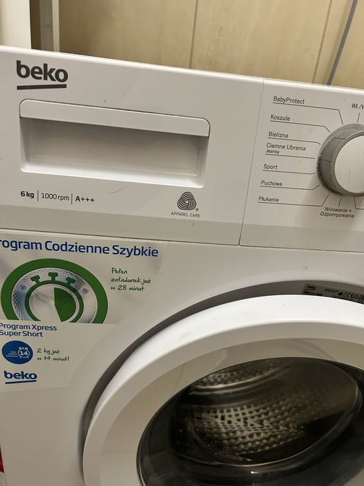Pralka BEKO slim 6 kg A+++