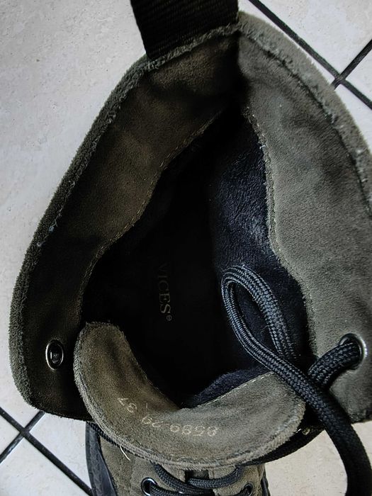 Khaki Traperki zamsz Vices 37