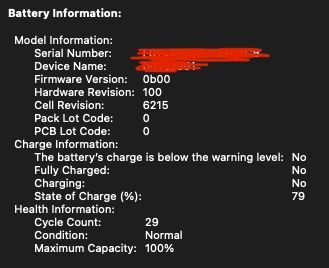 Macbook Air M3 500GB 16GB 13.6”