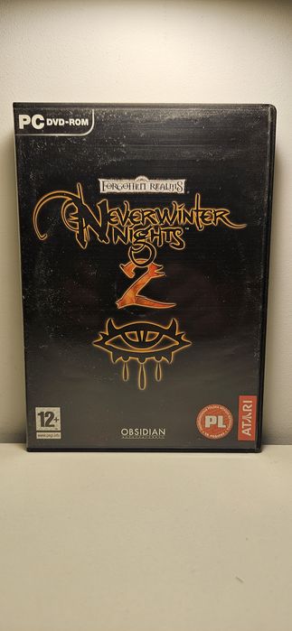 Gra komputerowa Neverwinter night 2 + dodatek do gry Maska zdrajcy
