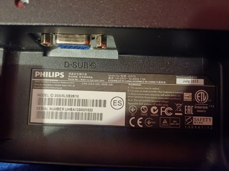 Sprzedam monitor Philips 19,5"