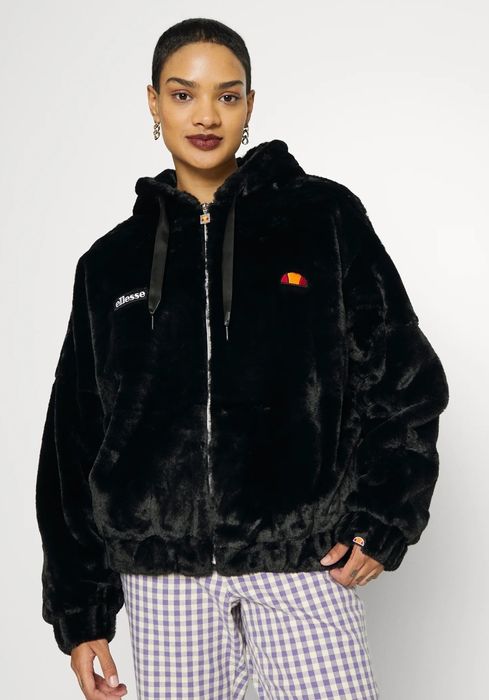 Kurtka zimowa futerko Ellesse Giovanna XXL