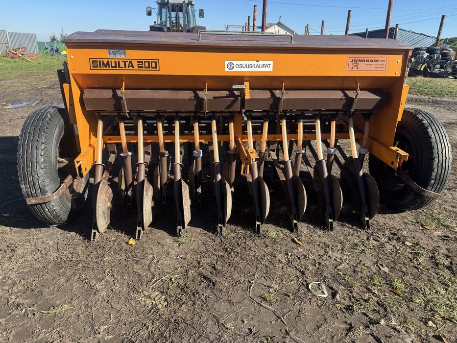Сівалка Зернова навісна Дискова Сошнікова 2м SIMULTA JUNKKARI 200 (сз)