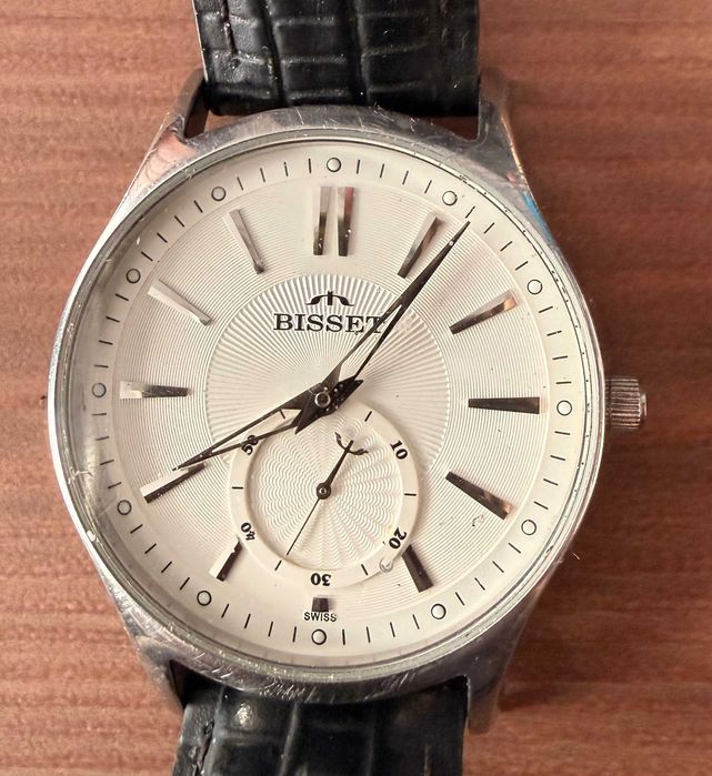 3 zegarki męskie Bisset