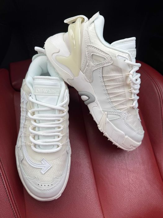 (БЕЗ ПЕРЕДОПЛАТИ) Off White Odsy 2000 White офф вайт одсі 2000 білі