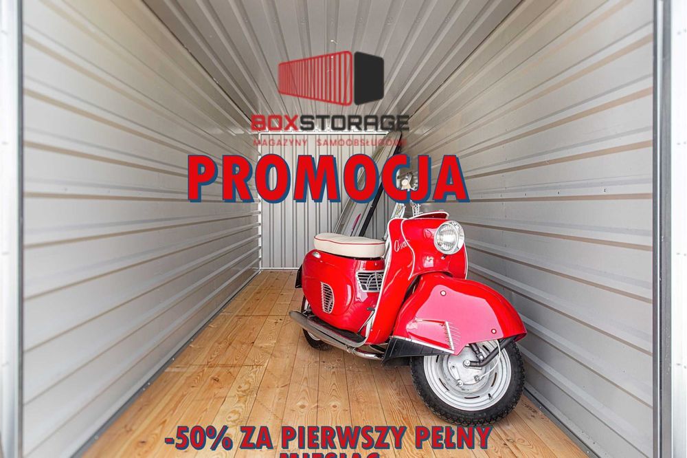 Małe magazyny samoobsługowe dostęp 24/7 Gdańsk Matarnia 3m2 PROMOCJA