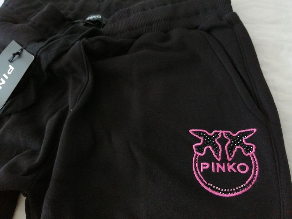 NOWY damski dres Pinko dresy spodnie bluza rozpinana jaskółki L 40