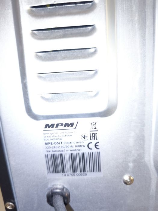 Mini piekarnik MPM