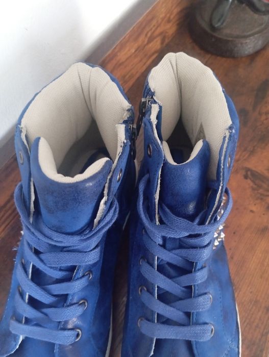 Buty niebieskie trampki damskie Peckott Denim r. 42