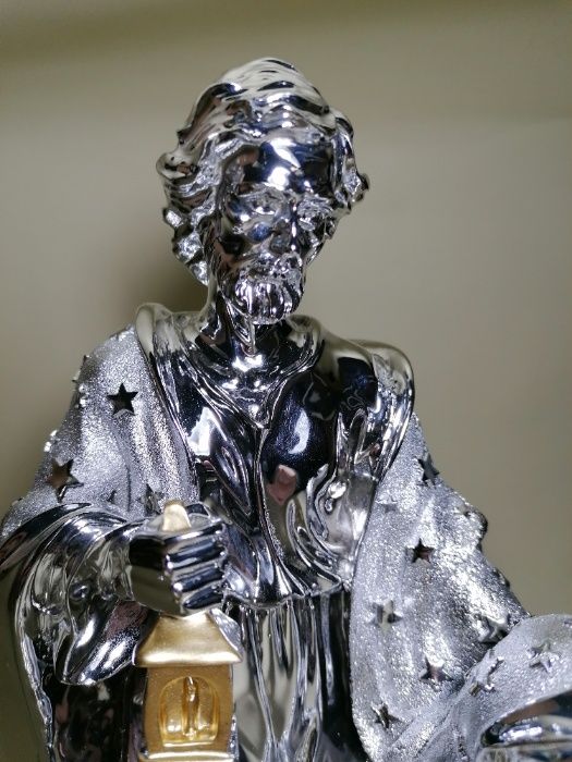 Presépio Grande em Prata Bilaminado