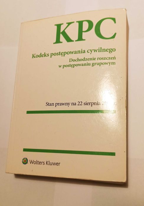 Kodeks postępowania cywilnego, wyd. Wolters Kluwer