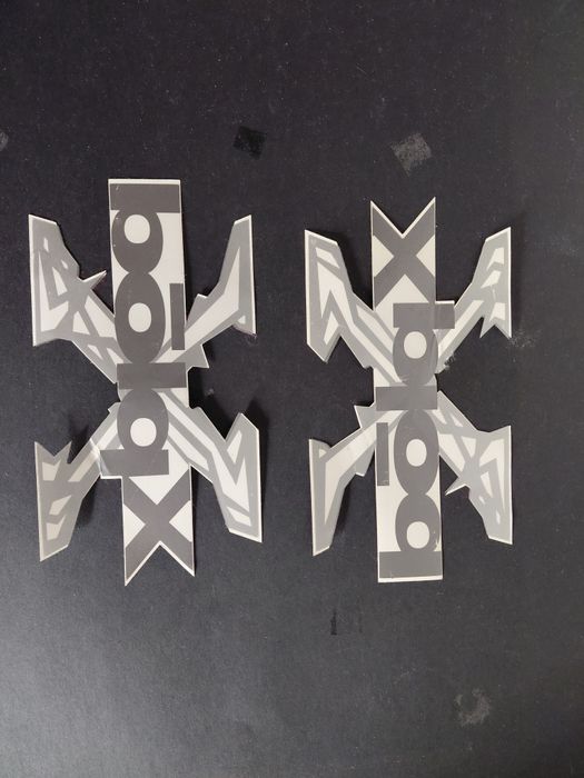 Antigos autocolantes Xplod Sony