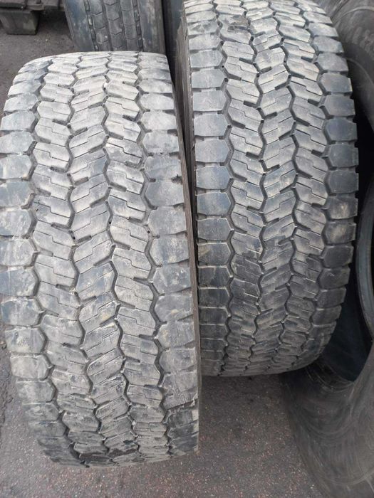 Шина 265/70 R19.5 резина скат тягова, Б/У з Німеччини, до 10 мм,