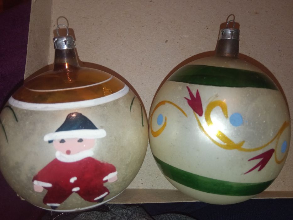 bombki choinkowe okres PRL