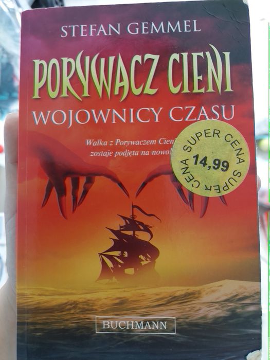 Ksiazka Porywacz cieni, wojownicy czasu