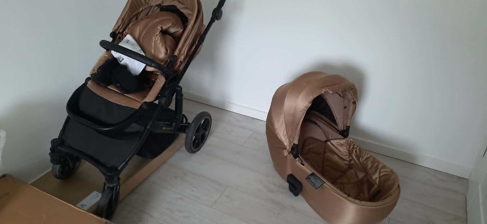Wózek Kinderkraft Prime 2 Pro złoty