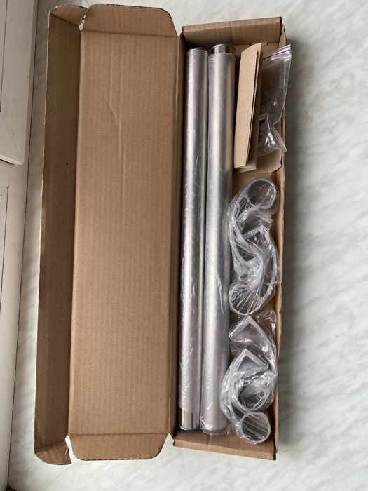 Ручка офисная прямая, ручка офісна пряма, ручка нержавейка