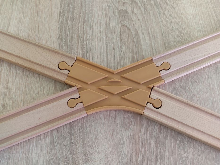 Єлемент 'номер 1' сумісний із залізницею Brio, Play tive, IKEA.