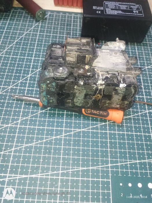 Regeneracja baterie EXT Erbauer z 4Ah na 5Ah