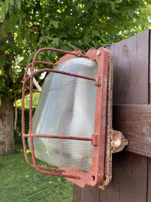 Lampa antywybuchowa - czasy PRL