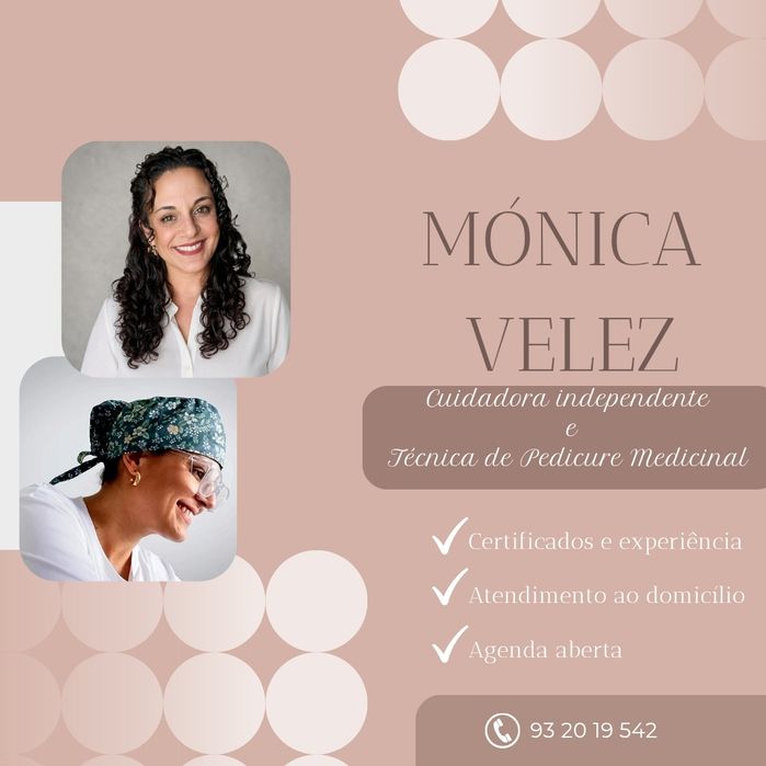 Apoio domiciliário e pedicure ao domicílio