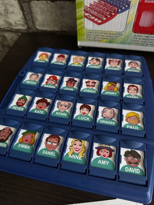 Настольная веселая игра "Угадай кто" для всей семьи на память