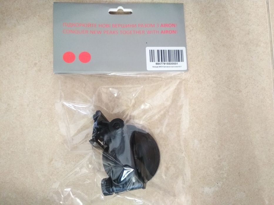 Кріплення екшин камери з присоскою