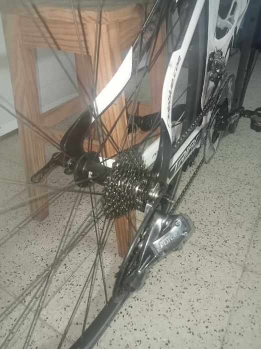 Bicicleta de estrada, contra relógio blue + roda lenticular